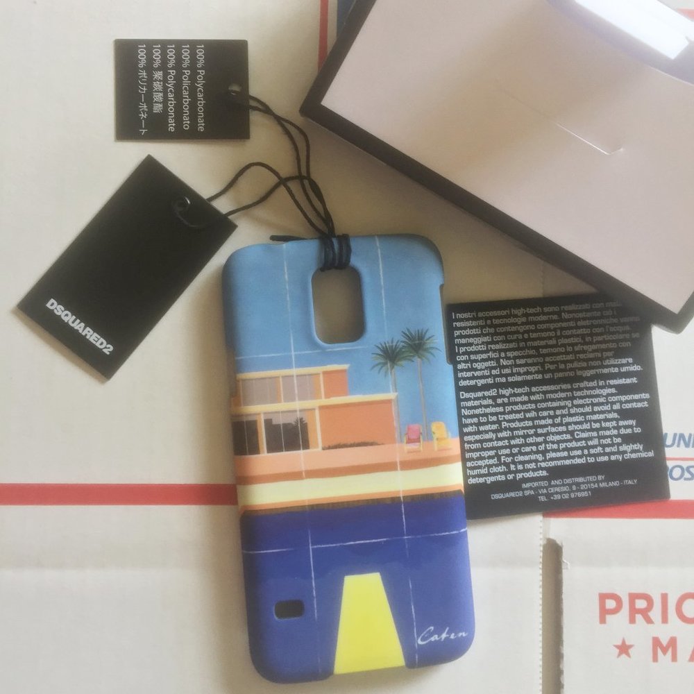 Dsquared2 Samsung Galaxy s5 pool diving board phone case BUNDLE THIS FOR FREE